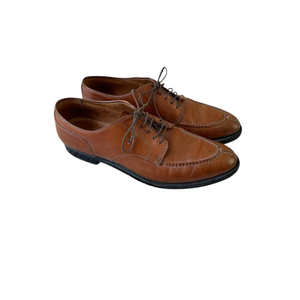 Alden 962 Norwegian Split Toe Blucher Calfskin Mens Dress Shoes Size‎ 10.5 AA/B